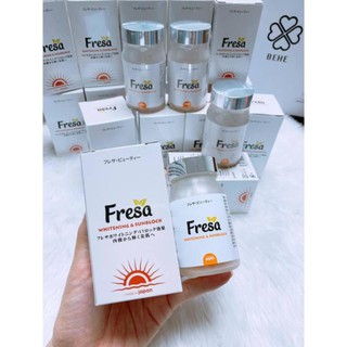 [ MẪU MỚI 2020] FRESA - Viên Uống Trắng Da và Chống Nắng Nội Sinh