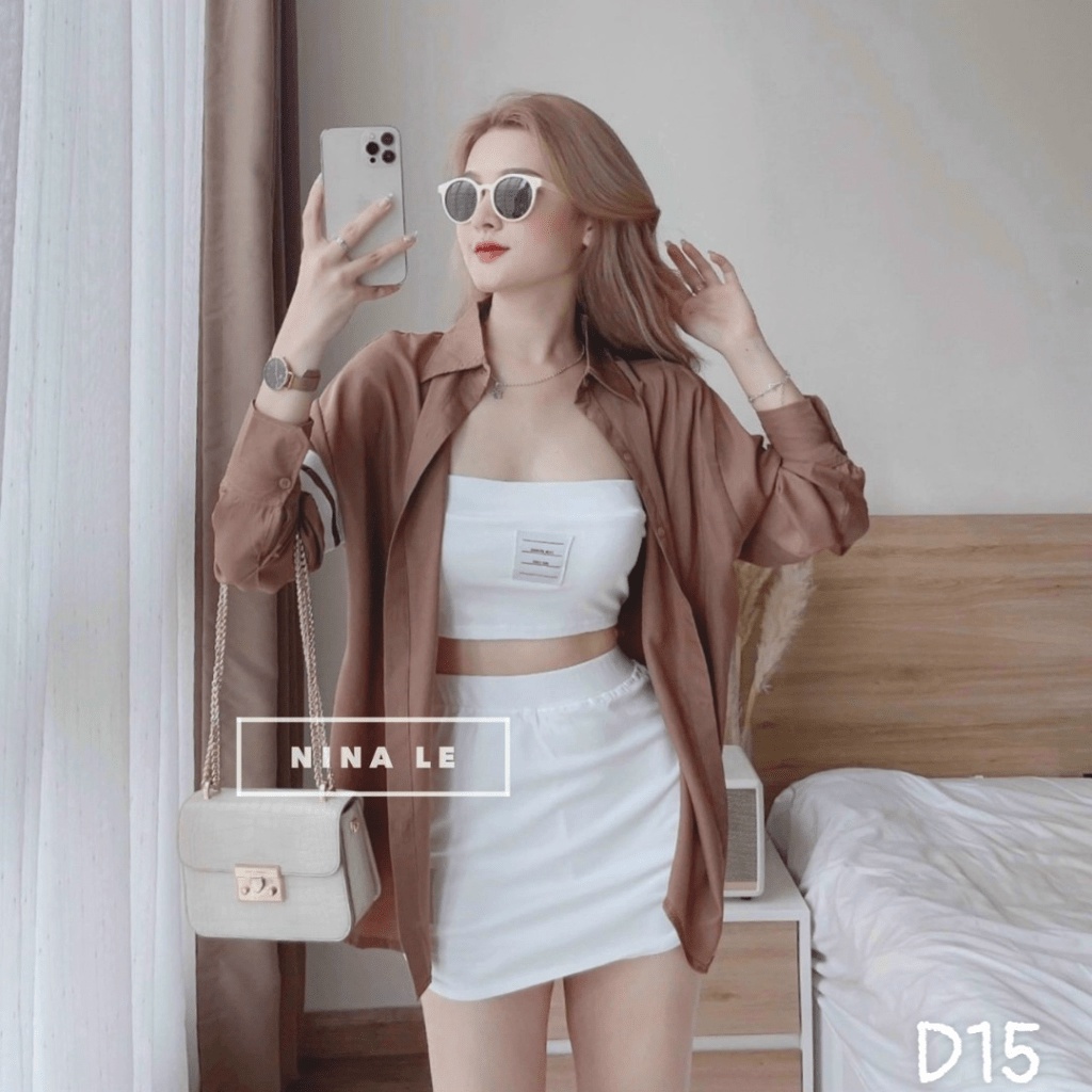 (Free ship) Sét Bộ BORIP Phối Áo Khoác Lụa Vừa Rẻ Vừa Chất Lượng UP VLTN Shop