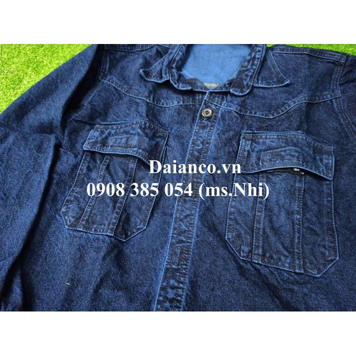 Đồng phục Điện lực vải Jean tốt dày dặn- Hình thật