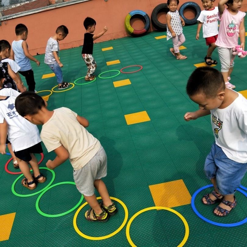 Đồ Chơi Vòng Nhảy Vòng Tròn Luyện Tập Vật Lý Ngoài Trời Cho Bé
