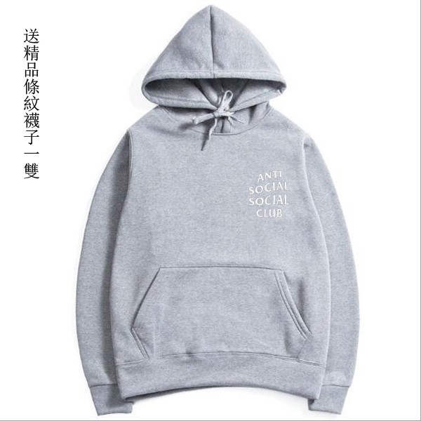 Áo Hoodie In Chữ Anti Social Social Club Cá Tính Hợp Mùa Thu Đông