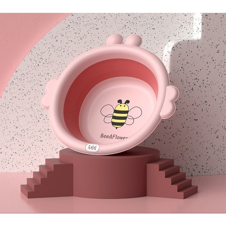 (GIÁ SỈ) Chậu Gấp Gọn Hình Ong, Thau Rửa Mặt Xếp Gọn Silicon Đa Năng, Tiết Kiệm Không Gian Thị Nắng Store