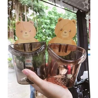 Cốc gấu cắm bàn chải đa năng