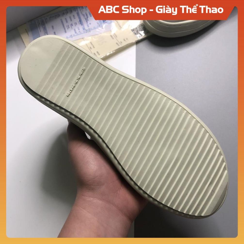 [FreeShip + Xả Giá Sốc] Giày Sneaker Rick Owen Đế Thơm Hương Vani, Giầy Ro đen đế kem Nam Nữ full bill box