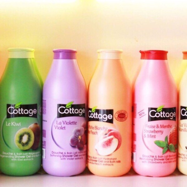 🎀🎀Sữa tắm cottage 750ml của pháp