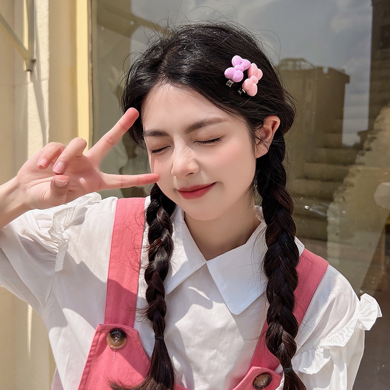 Kẹp Tóc Nơ Dễ Thương Cho Bé Gái