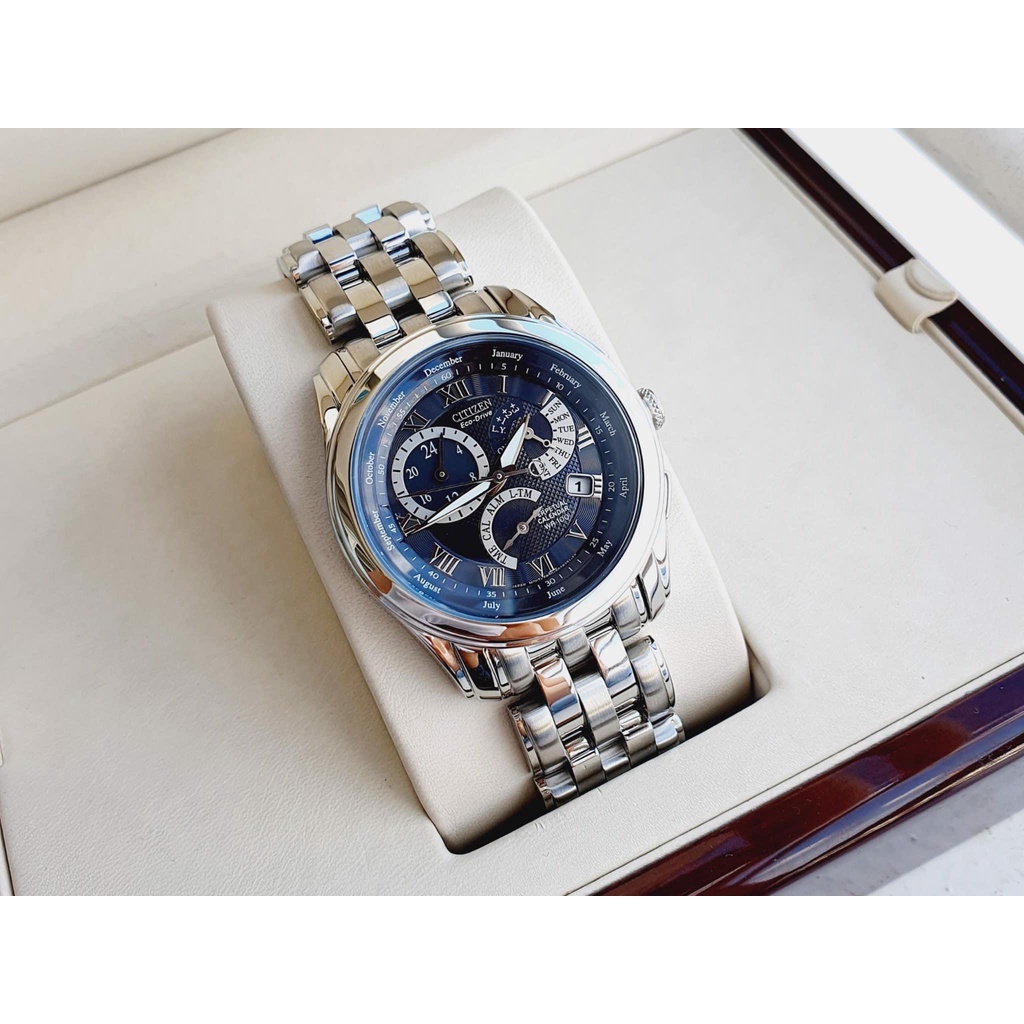 Đồng hồ nam dây thép Citizen Eco Drive BL8000 54L