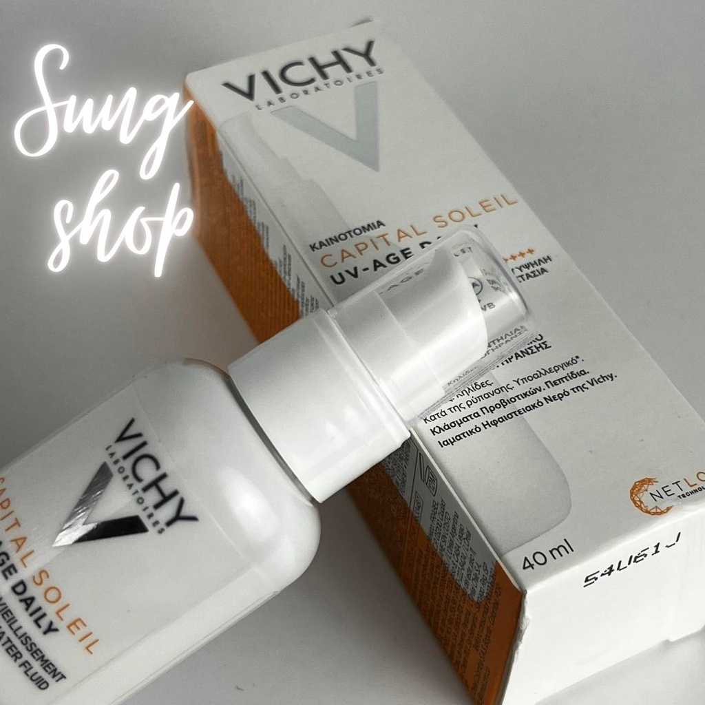 Kem chống nắng Vichy UV Age chống lão hóa mờ thâm giảm nếp nhăn bảo vệ da SPF50