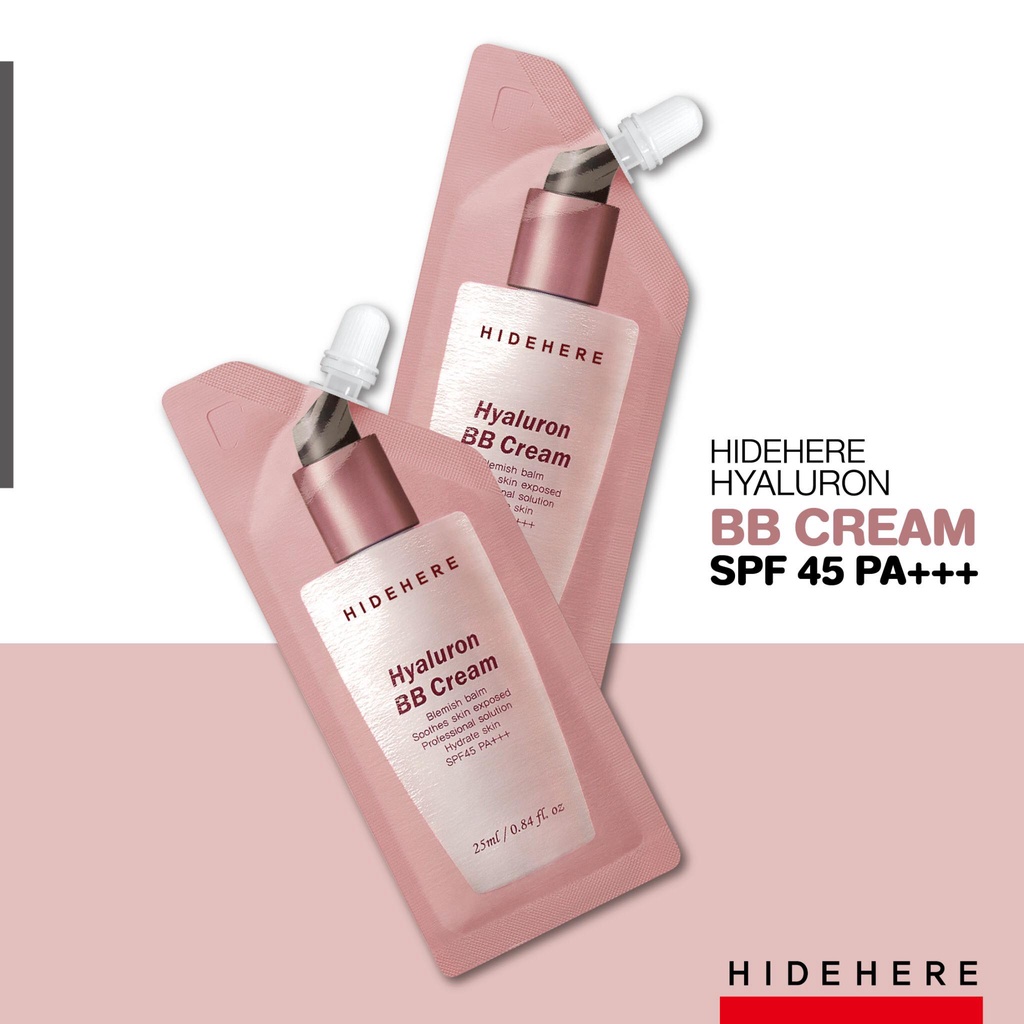 HIDEHERE HYALURON BB CREAM - Kem nền dưỡng sáng da SPF45 PA+++ HIDEHERE (Hàn Quốc) | BigBuy360 - bigbuy360.vn