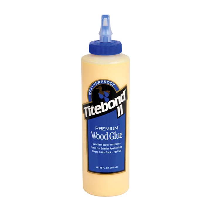 Keo Dán Gỗ TITEBOND II WOOD GLUE 473ml