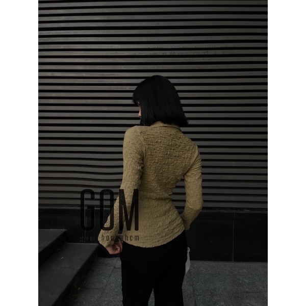 Áo nhăn dài tay (ảnh/ clip shop chụp) | BigBuy360 - bigbuy360.vn