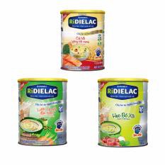 Bột ăn dặm Ridielac Vinamik Đủ vị - Hộp thiếc 350g date 2022