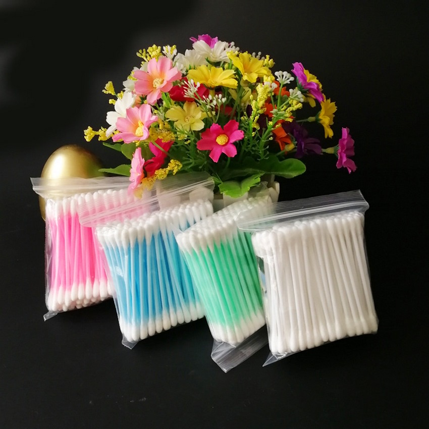 Bông ngoáy tai gỗ tăm bông nhỏ gọn tiện lợi vệ sinh tai dễ dàng DANA