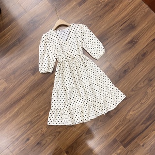 váy chấm bi baby doll