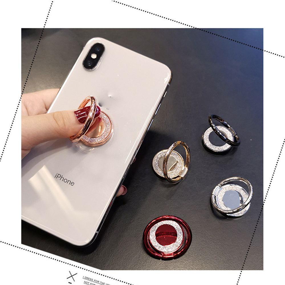 Giá Đỡ Điện Thoại Dạng Nhẫn Kim Loại Xoay Được Tiện Lợi