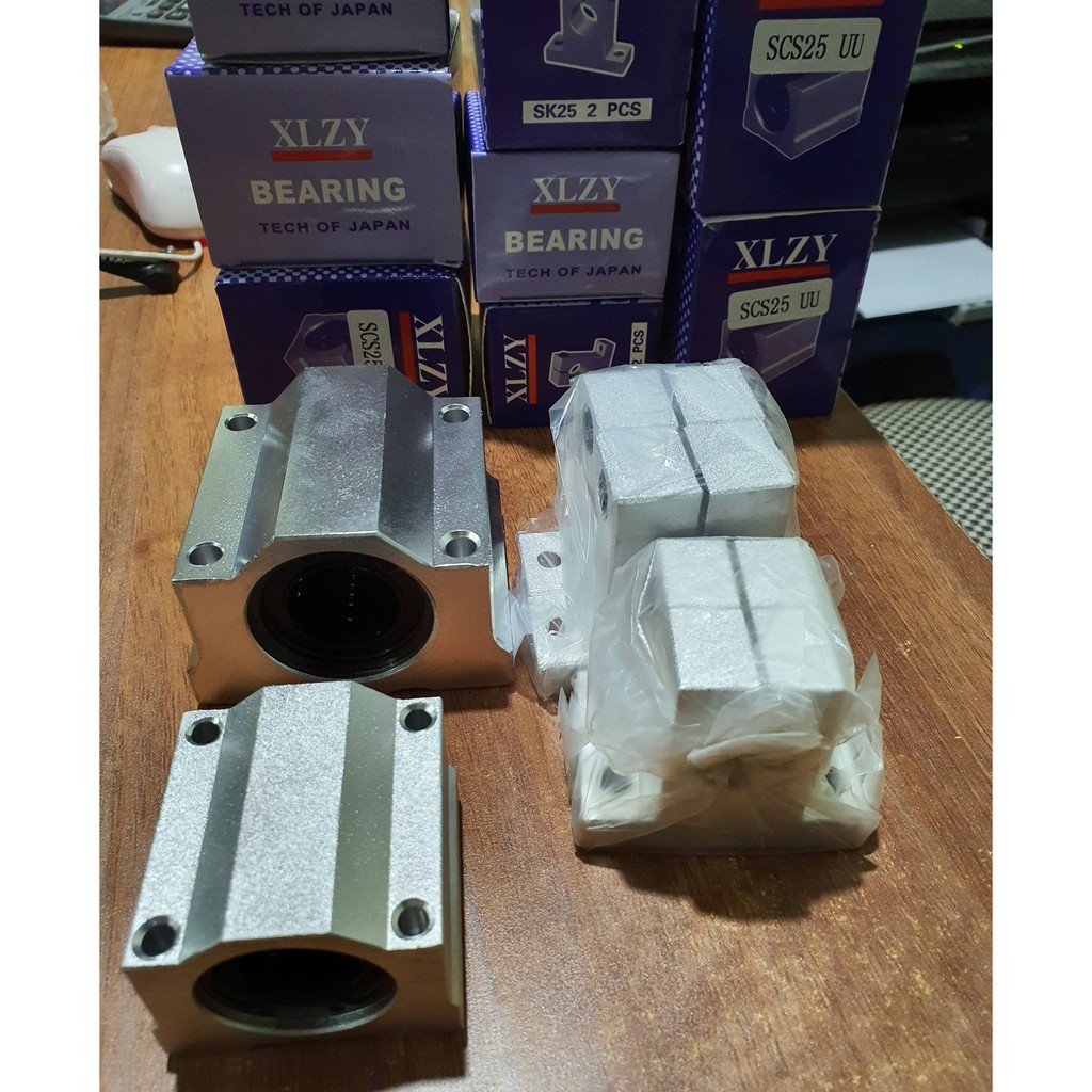 Gối đỡ thanh ray trượt tròn SK8 SK10 SK12 SK16 SK20 SK25