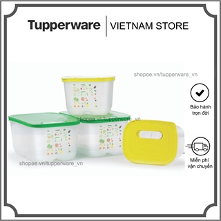 Bộ Hộp Trữ Mát Rau Củ Ventsmart 4 Tupperware