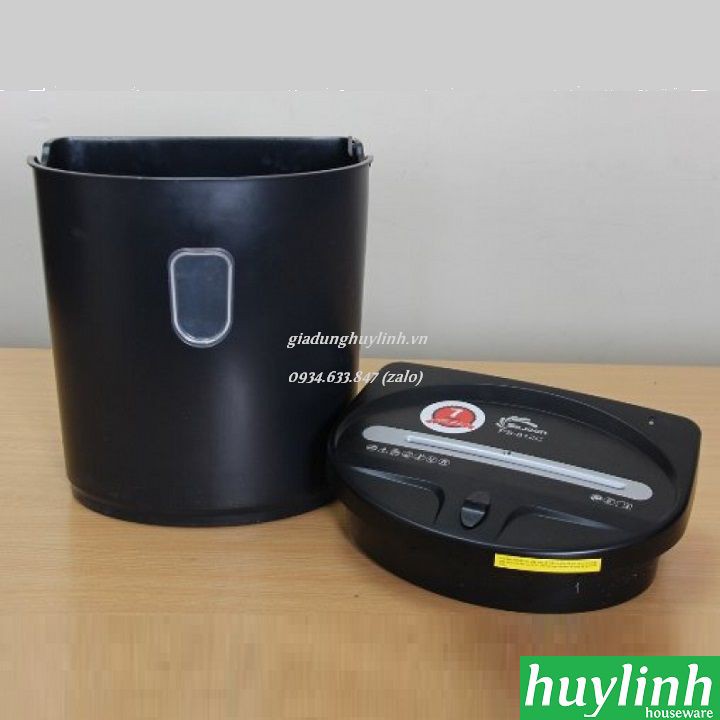 Máy hủy tài liệu Silicon PS-812C - Dung tích 21 lít