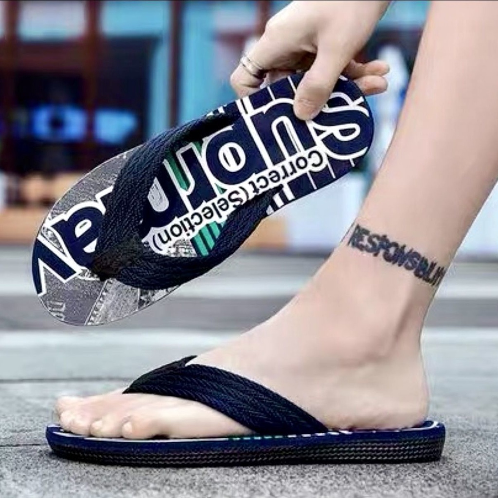 Dép Xỏ Ngón Chống Trượt Phong Cách Hàn Quốc Thời Trang Mùa Hè Mới Cho Nam