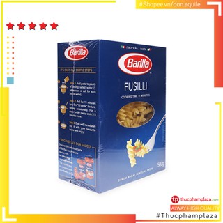 Nui xoắn số 98 Barilla Fusilli hộp 500gr