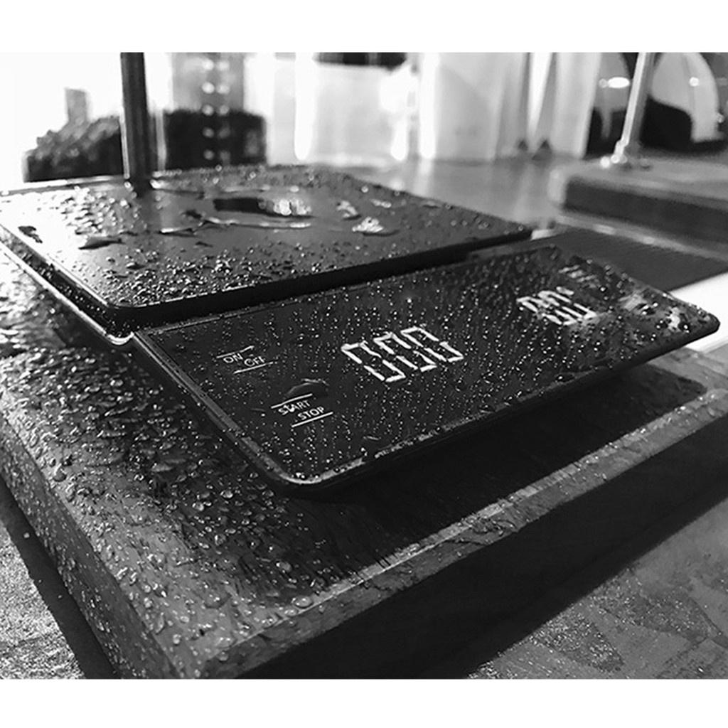 [Dolity2] Cân Cà Phê Có Màn Hình LED Hiển Thị Độ Chính Xác Cao Với Đồng Hồ Hẹ