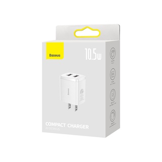 Củ Sạc Baseus Compact Charger 2 Cổng USB 10.5W
