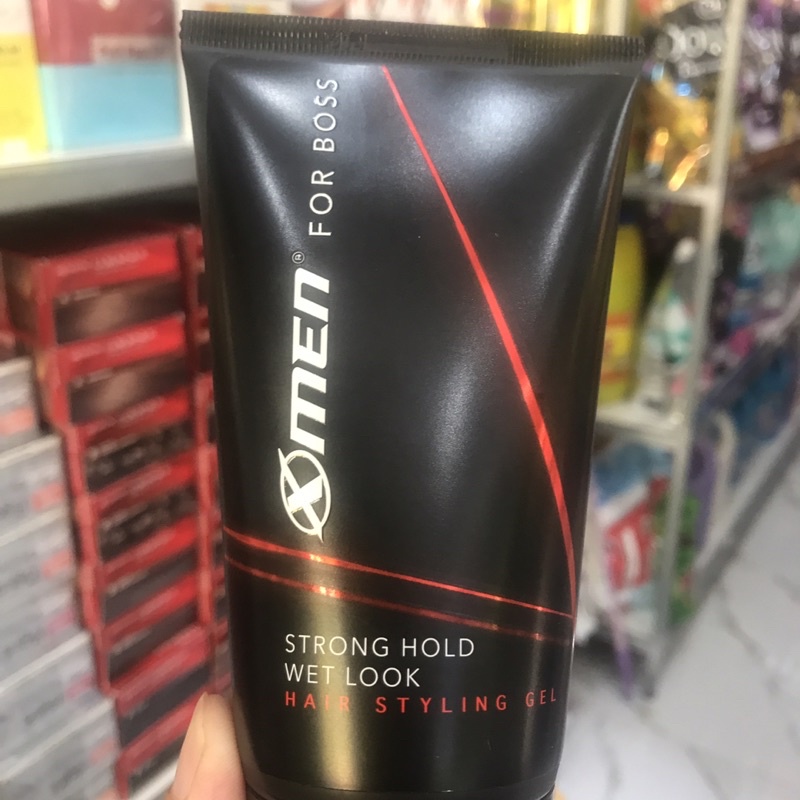 Gel Tạo Nếp Tóc X-Men For Boss Strong Hold Wet Look 150g