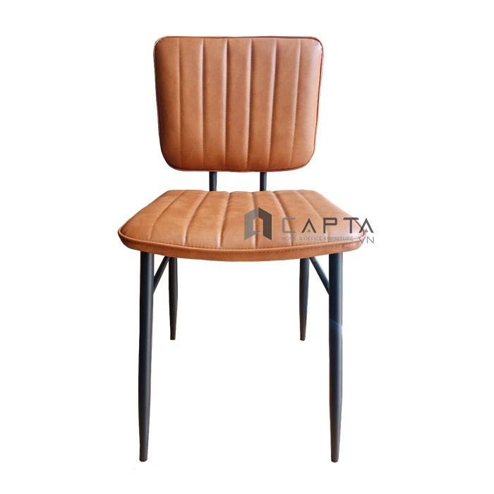 Ghế ăn có nệm chân sắt Retro nhập khẩu | BigBuy360 - bigbuy360.vn
