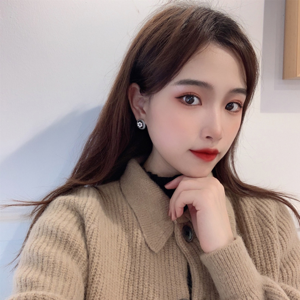 Khuyên tai nữ trang S925 tạo hình độc đáo