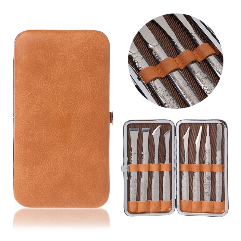 Set 8 Dụng Cụ Dũa Loại Bỏ Vết Chai Cứng Chăm Sóc Da Chân YOUYO