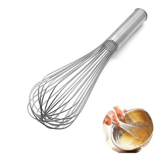 Phới đánh trứng dày cao cấp inox dài Pb463