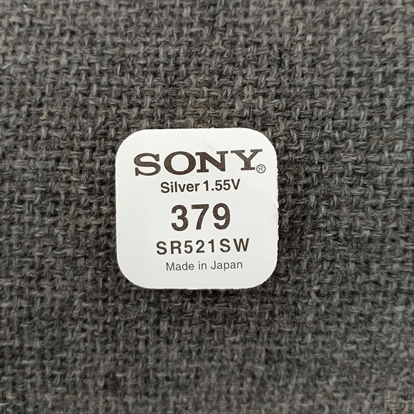 [HOT] Pin đồng hồ SR521SW - pin 379 Sony (vỉ 1 viên)