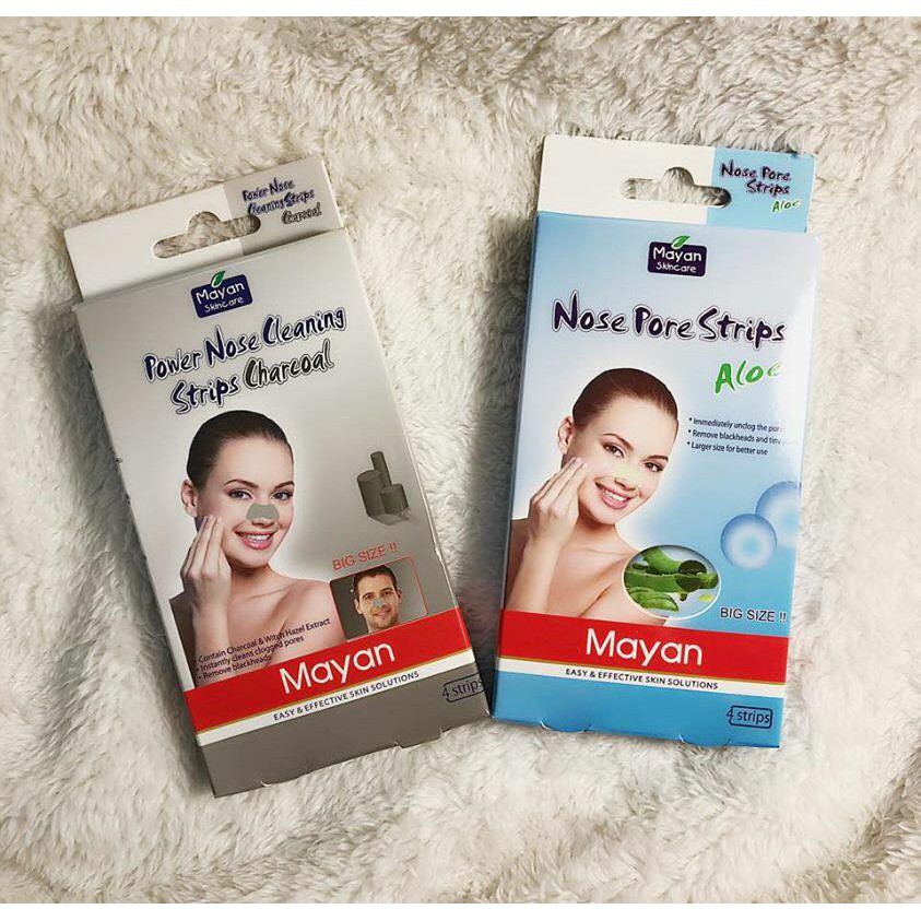 Miếng Lột Mụn Mayan Hộp 4 Miếng