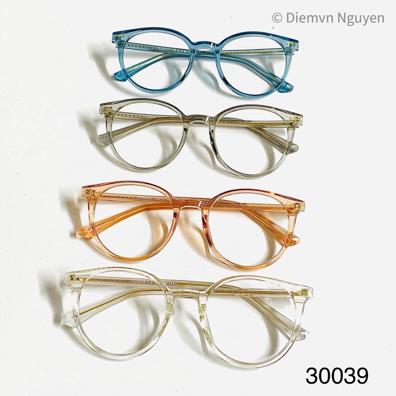 30039 GỌNG KÍNH CẬN TRÒN CỐT KIM LOẠI SIÊU BỀN, NHIỀU MÀU CHO CẢ NAM VÀ NỮ