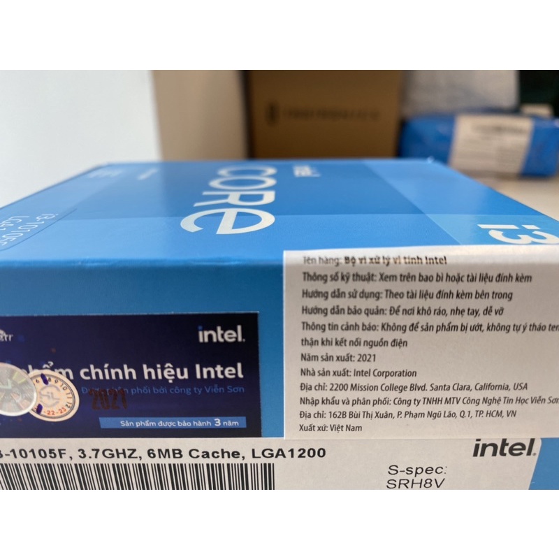 CPU Intel Core i3 10105f phân phối chính hãng | BigBuy360 - bigbuy360.vn