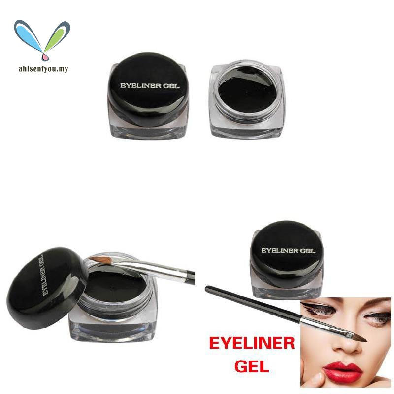 (hàng Mới Về) Gel Kẻ Mắt Kháng Nước Kèm Cọ Tiện Dụng | BigBuy360 - bigbuy360.vn