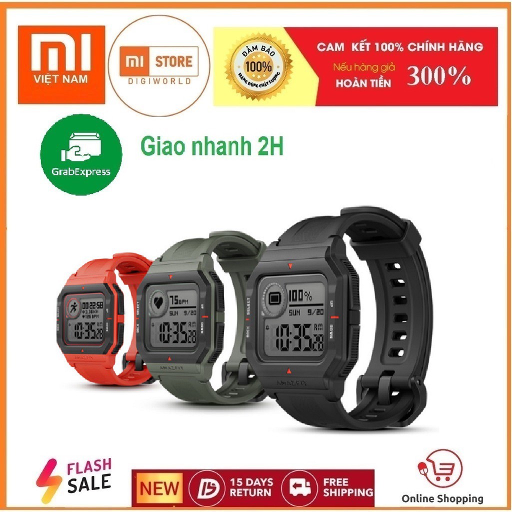 [Bảo hành toàn quốc]Đồng hồ thông minh Huami Amazfit Neo - Chính hãng DGW