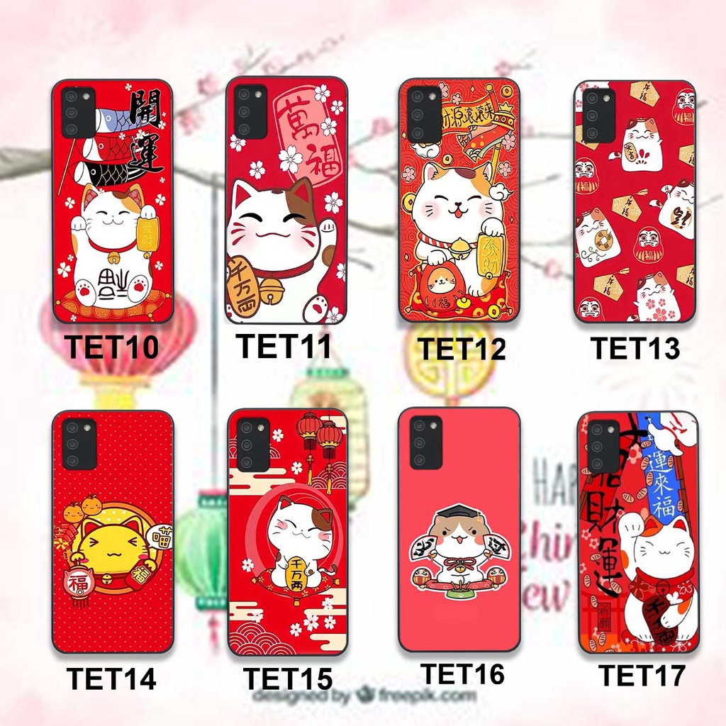 🔥 Ốp lưng Samsung A02S / A03S bộ hình Tết mèo thần tài may mắn . Vỏ lưng SS giá rẻ