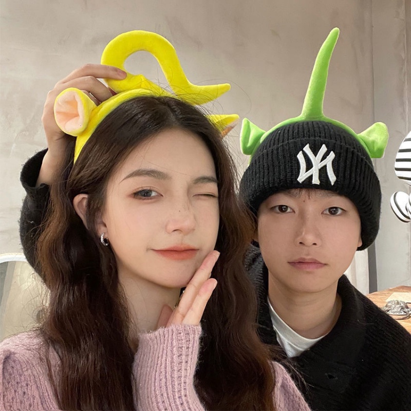 Băng Đô Rửa Mặt Họa Tiết Hoạt Hình Vui Nhộn