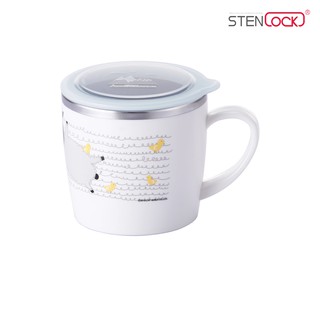 [CHÍNH HÃNG HÀN QUỐC] Ly uống nước có nắp đậy cho bé STENLOCK