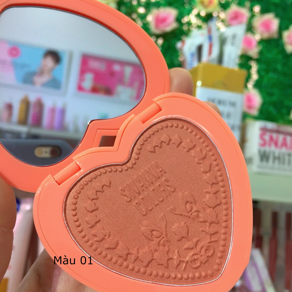 (Auth Thái) Phấn Má Hồng Bền Màu So Chic Long- Lasting 16-Hour Blush Sivanna Colors HF6025