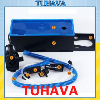 Máy bơm lọc nước,tạo ôxy hồ cá TUHAVA Máy lọc nước Hồ cá bể cá cảnh Electrical RS801
