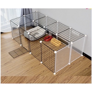 Chuồng Quây Thú Cưng Lắp Ghép Bán Theo Tấm, Tặng Kèm Chốt Ghép