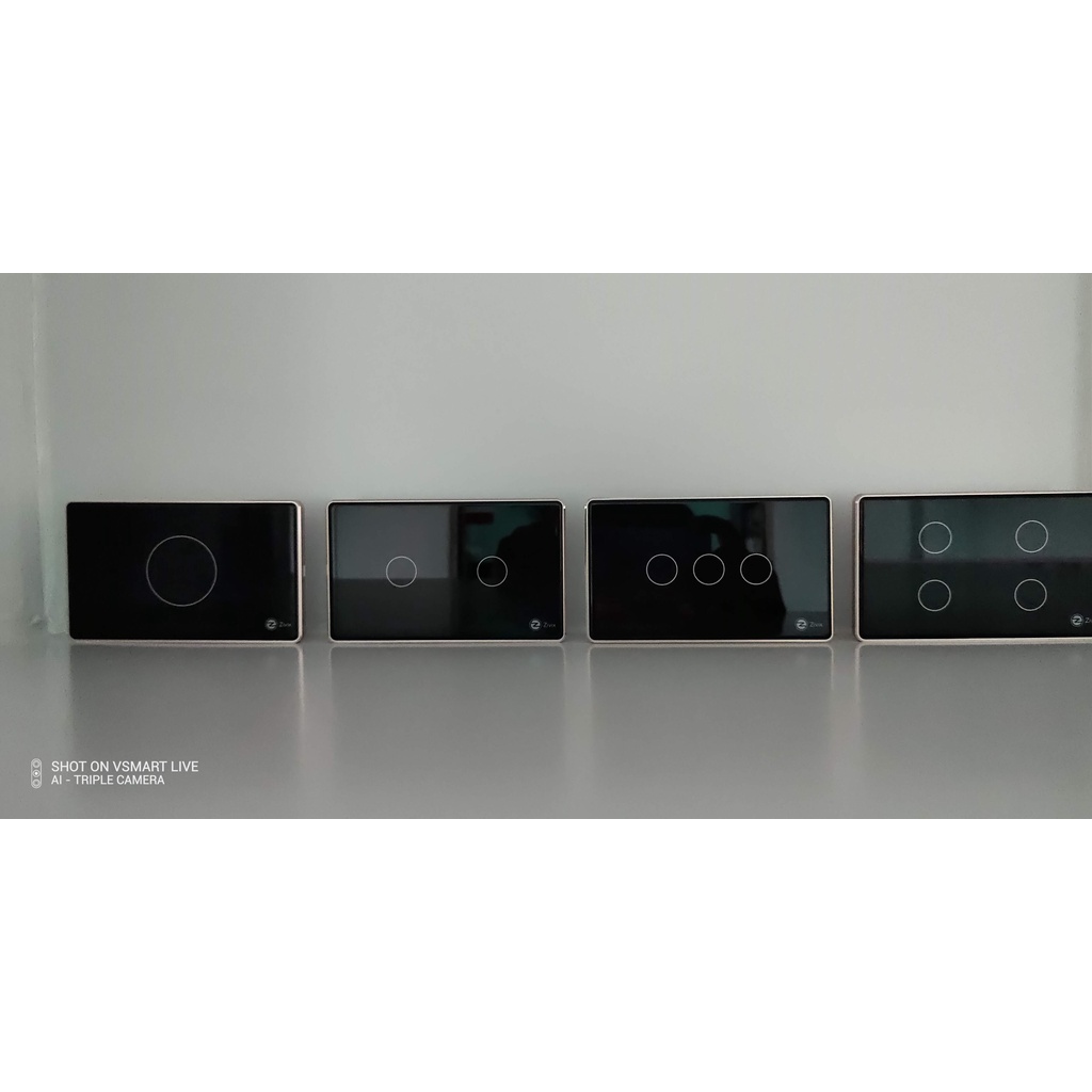 Công tắc thông minh cao cấp chính hãng ZIVIX - chữ nhật Zigbee