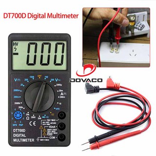 Đồng hồ đo điện vạn năng DT700D (Đo Ampe, điện trở, vôn kế, thông mạch và đầu ra sóng vuông)