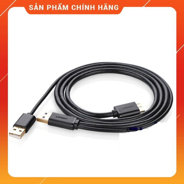 Cáp USB 3.0 sang Micro USB 1M hỗ trợ cổng USB nguồn UGREEN 10382 dailyphukien