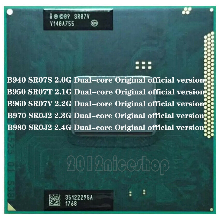 Bút cảm ứng CPU Intel Pentium B940 SR07S,B950 SR07T,B960 SR07V,B970 SR0J2,B980 SR0 Pro CPU | BigBuy360 - bigbuy360.vn