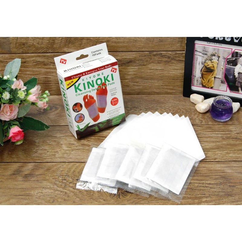 Combo 30 Miếng Dán Khử Độc Bàn Chân Kinoki - BX2033