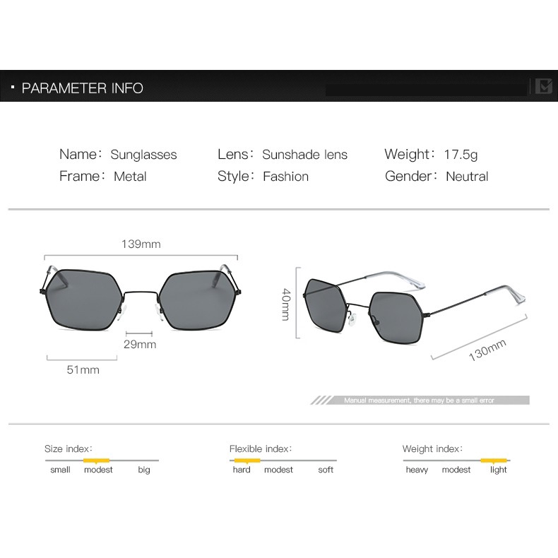 Kính mát Samjune thời trang dành cho nam và nữ