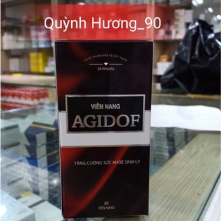 Viên uống AGIDOF hộp 60 viên giúp tăng cường sức khỏe nam giới